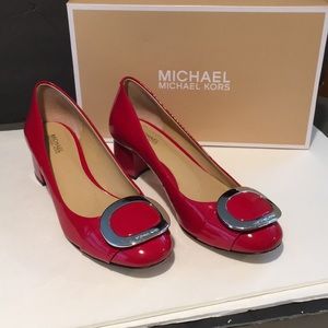 RED PATENT 2” heels